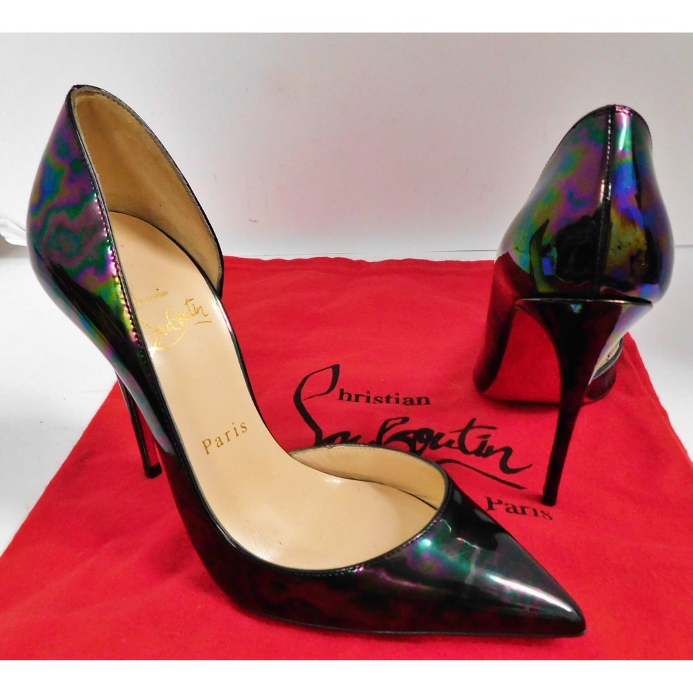 Christian Louboutin Iriza 110 Stellar Stiletto Pumps sz 36 NEW